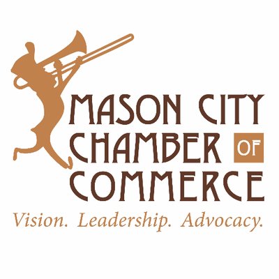 Mason City Chamber of Commerce logo